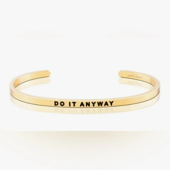MantraBand Jewelry Mantraband Do It Anyway Bracelet In Yellow
